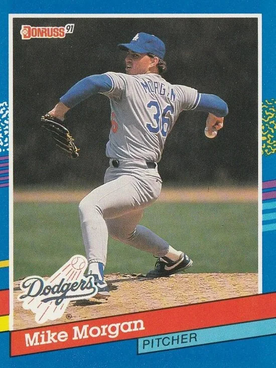 Mike Morgan Baseball Card Collection - Picture 2 of 3